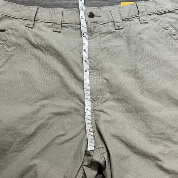 NWT Carhartt Shorts Size 44 Loose Fit Canvas Utility Work Short B147 Tan - Picture 3 of 7